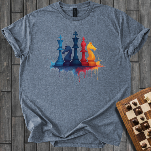Multicolored Chess T-Shirt