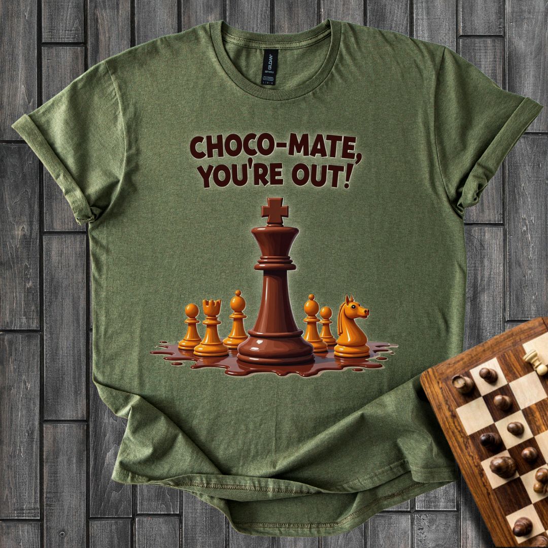 Choco Crusader Chess T-Shirt