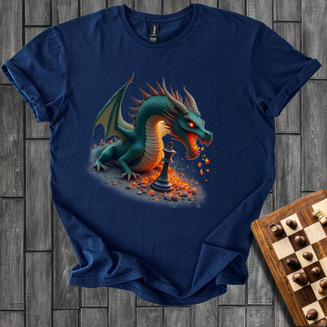Dragon Masterpiece Chess T-Shirt