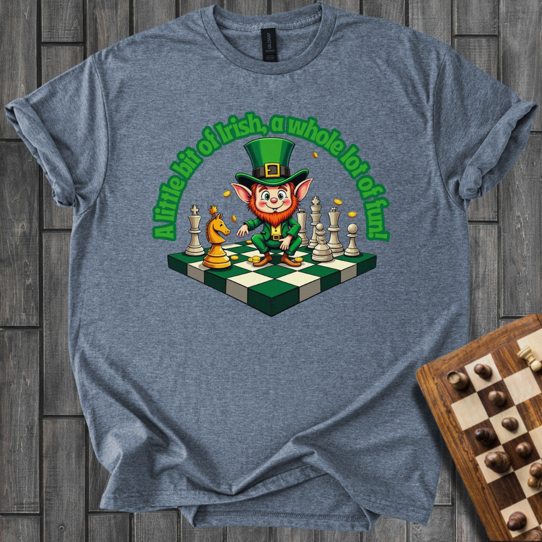 St. Patrick’s Day Leprechaun Chess T-Shirt