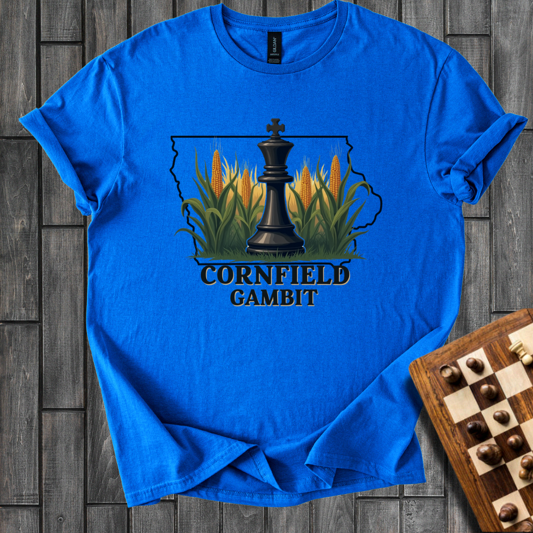 Iowa Gambit Chess T-Shirt