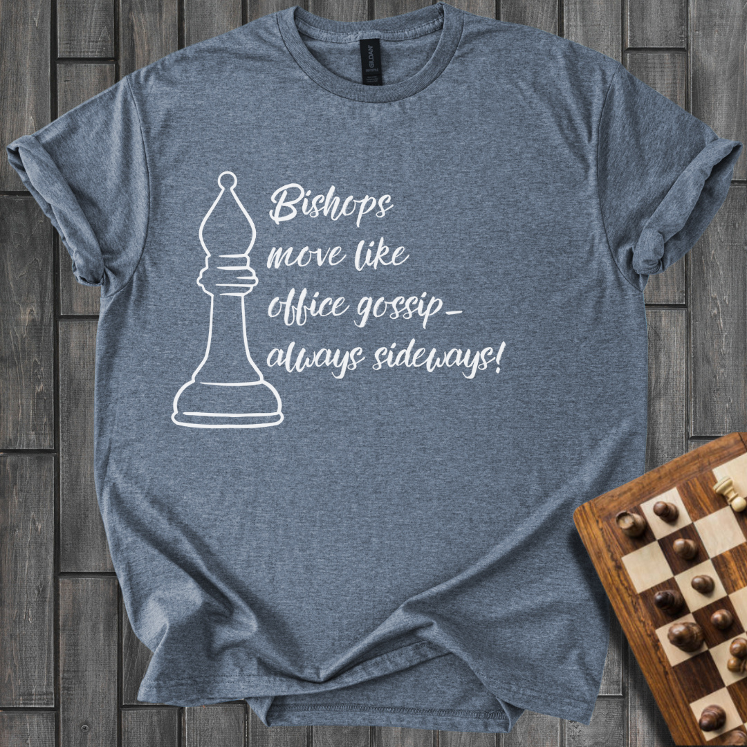 Office Bishop Chess T-Shirt