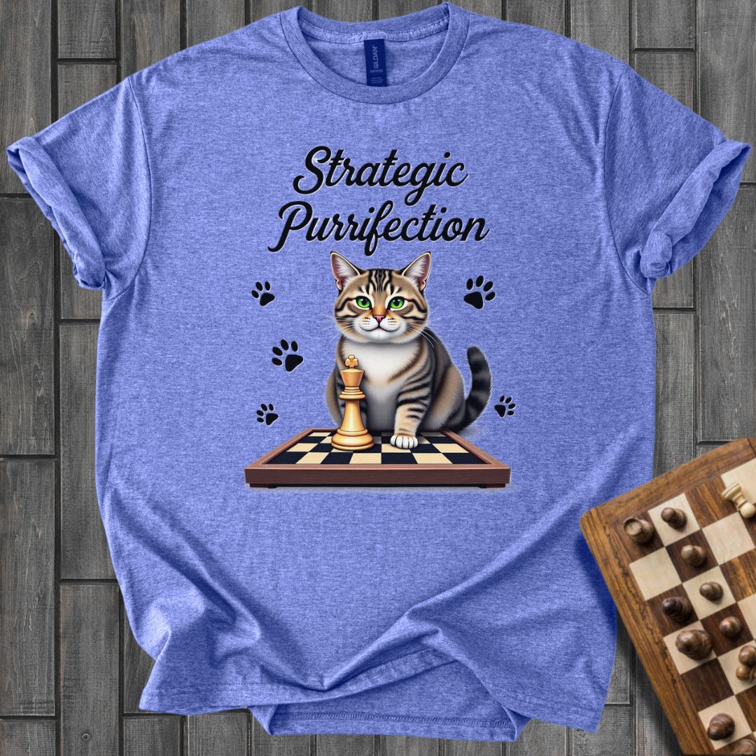 Purr Powerfull Chess T-Shirt