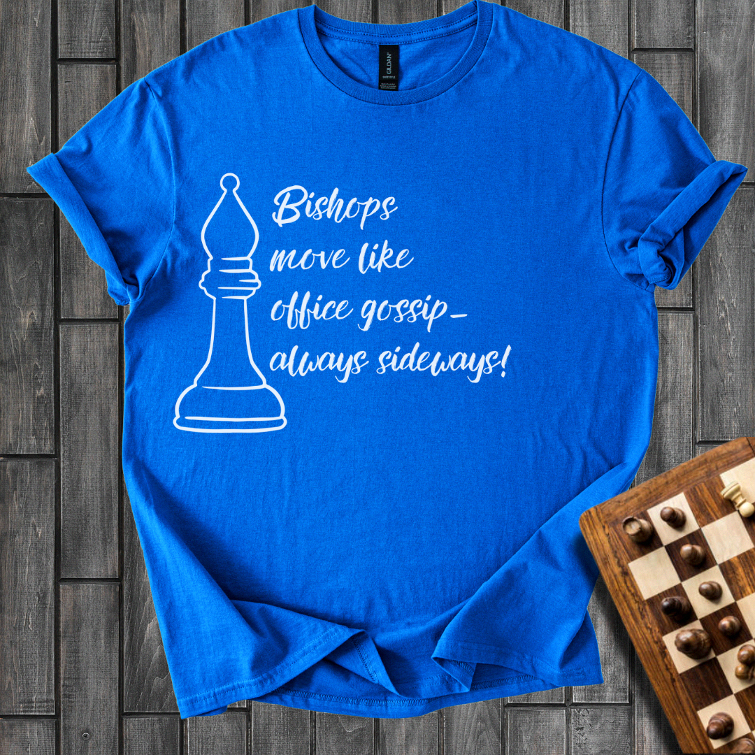 Office Bishop Chess T-Shirt