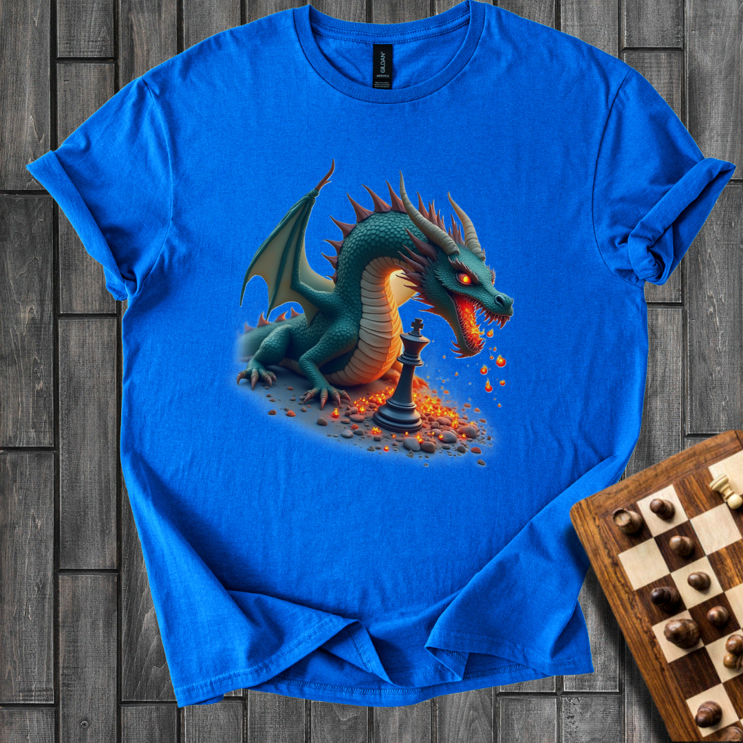 Dragon Masterpiece Chess T-Shirt
