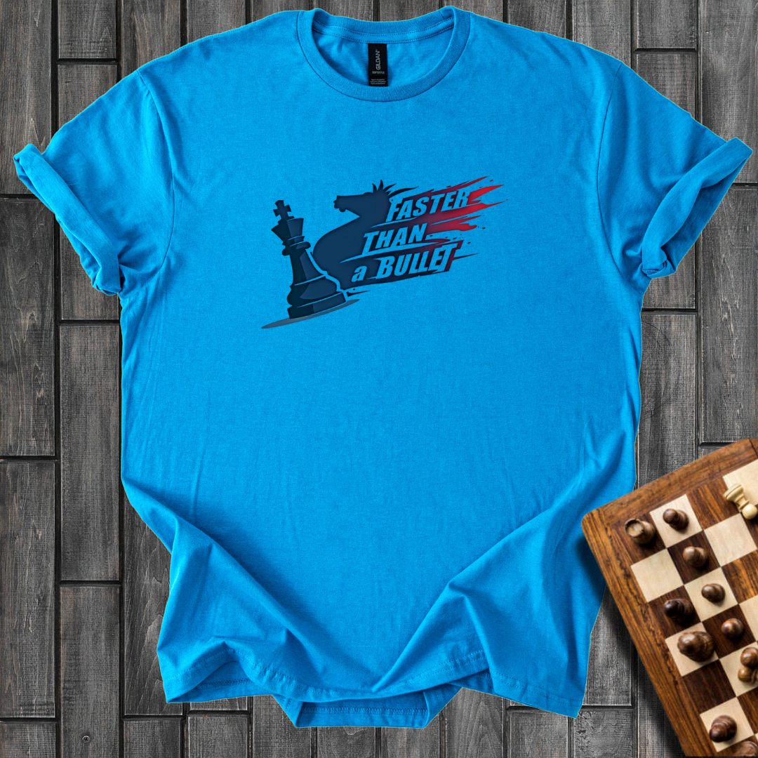Faster Than a Bullet Chess T-Shirt