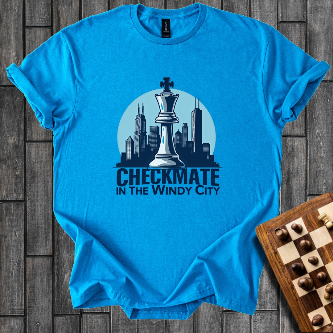 Checkmate In The Windy City Chess T-Shirt