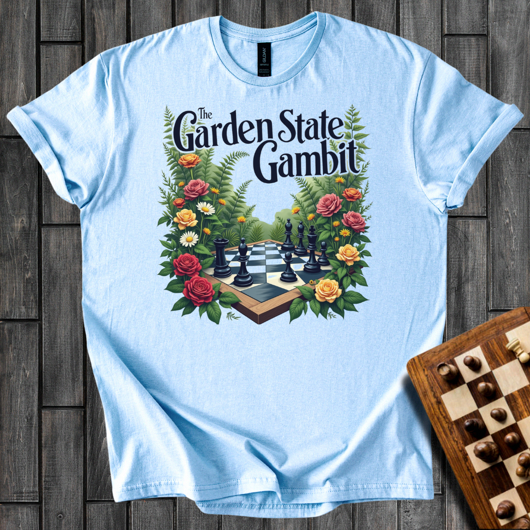 The Garden State Gambit Chess T-Shirt