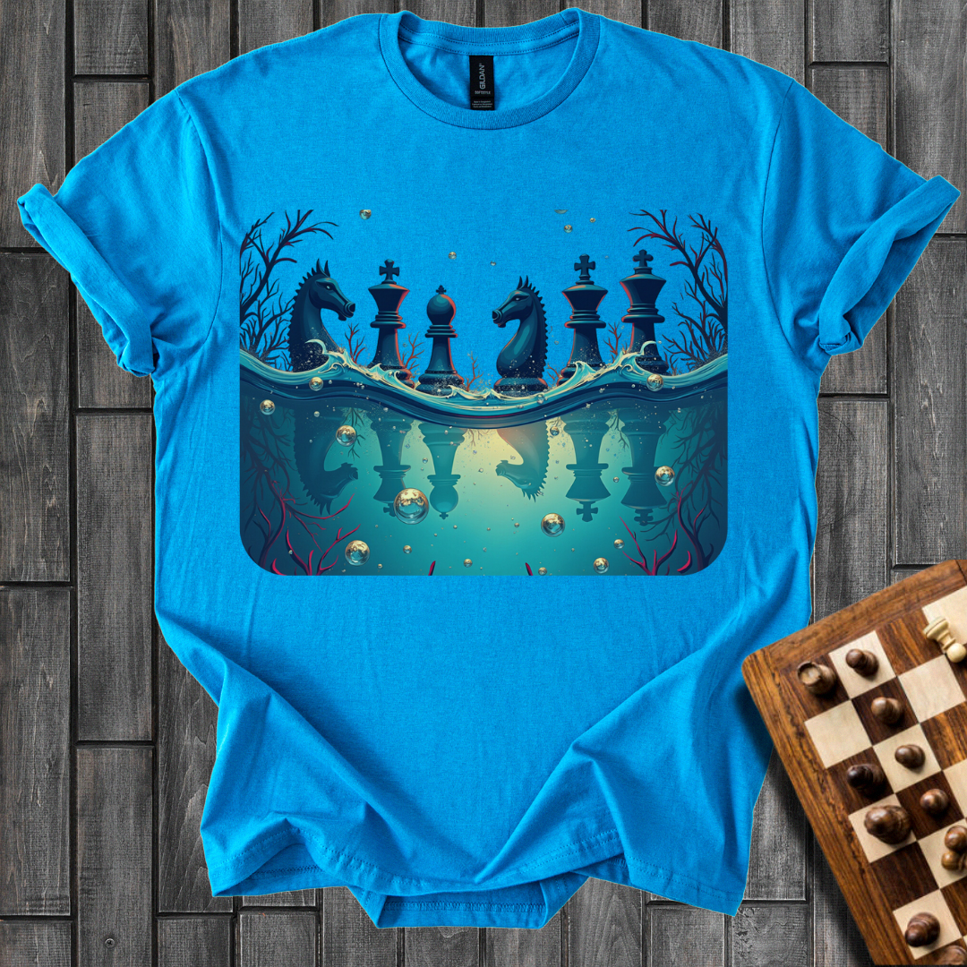 Floating Moves Chess T-Shirt