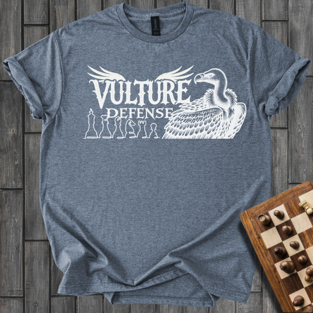 Vulture Defense Chess T-Shirt