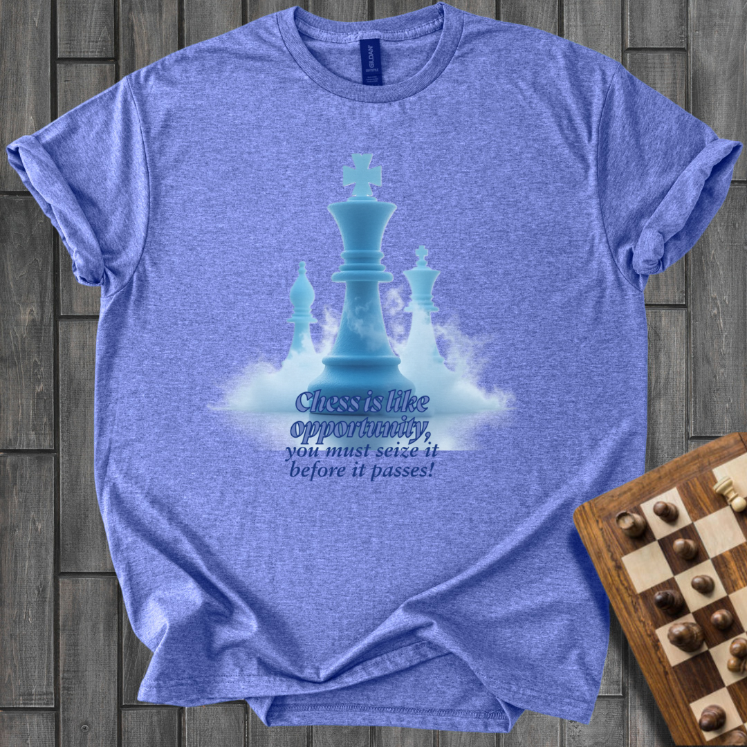 Shimmering Chivalry Chess T-Shirt