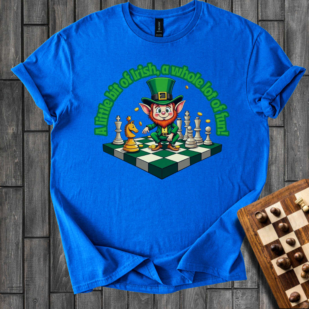 St. Patrick’s Day Leprechaun Chess T-Shirt