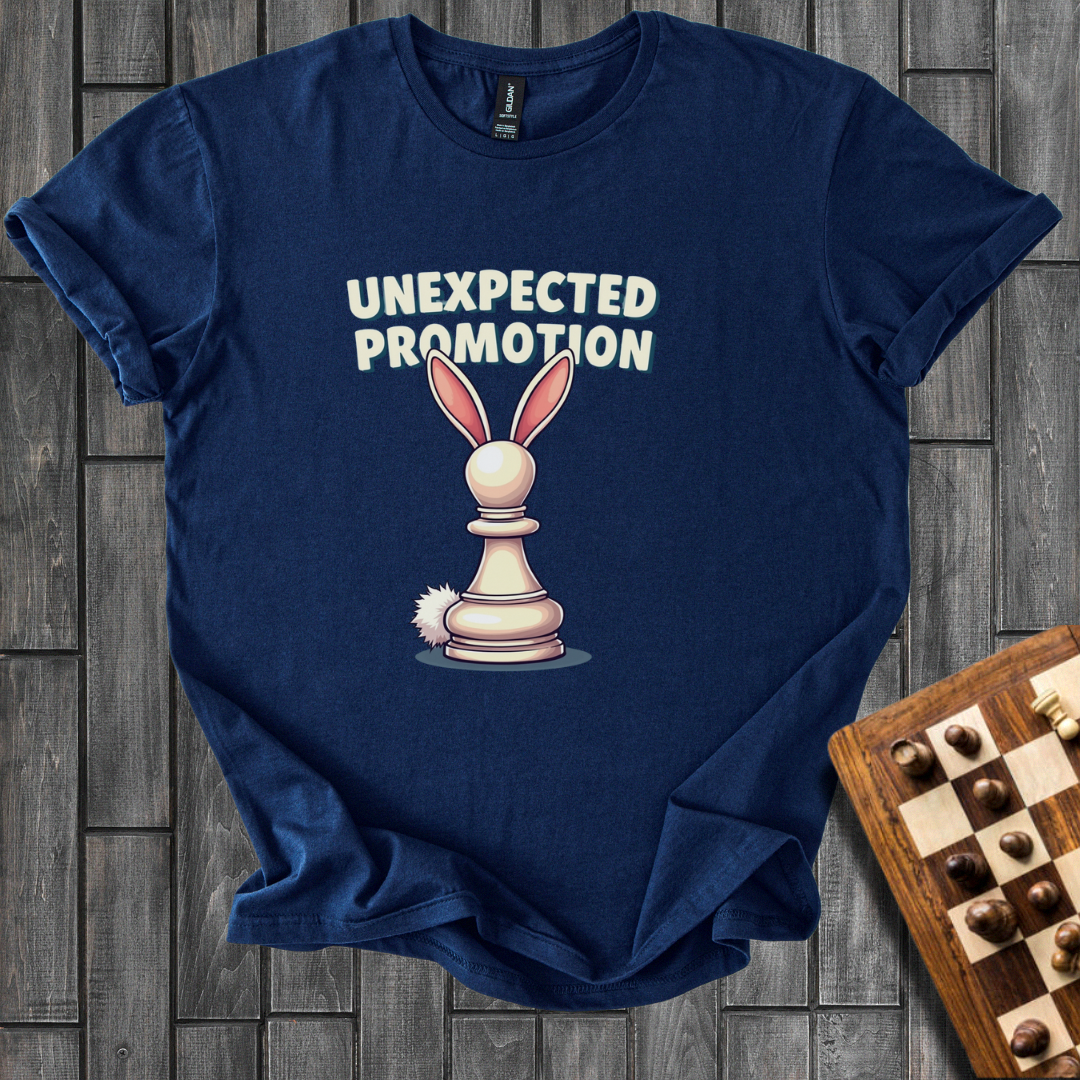 Unexpected Promotion Chess T-Shirt