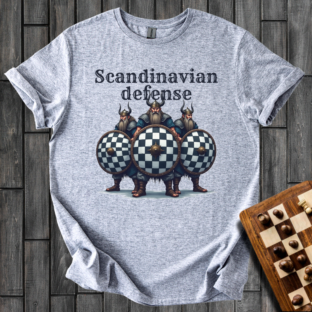 Scandinavian Defense Chess T-Shirt