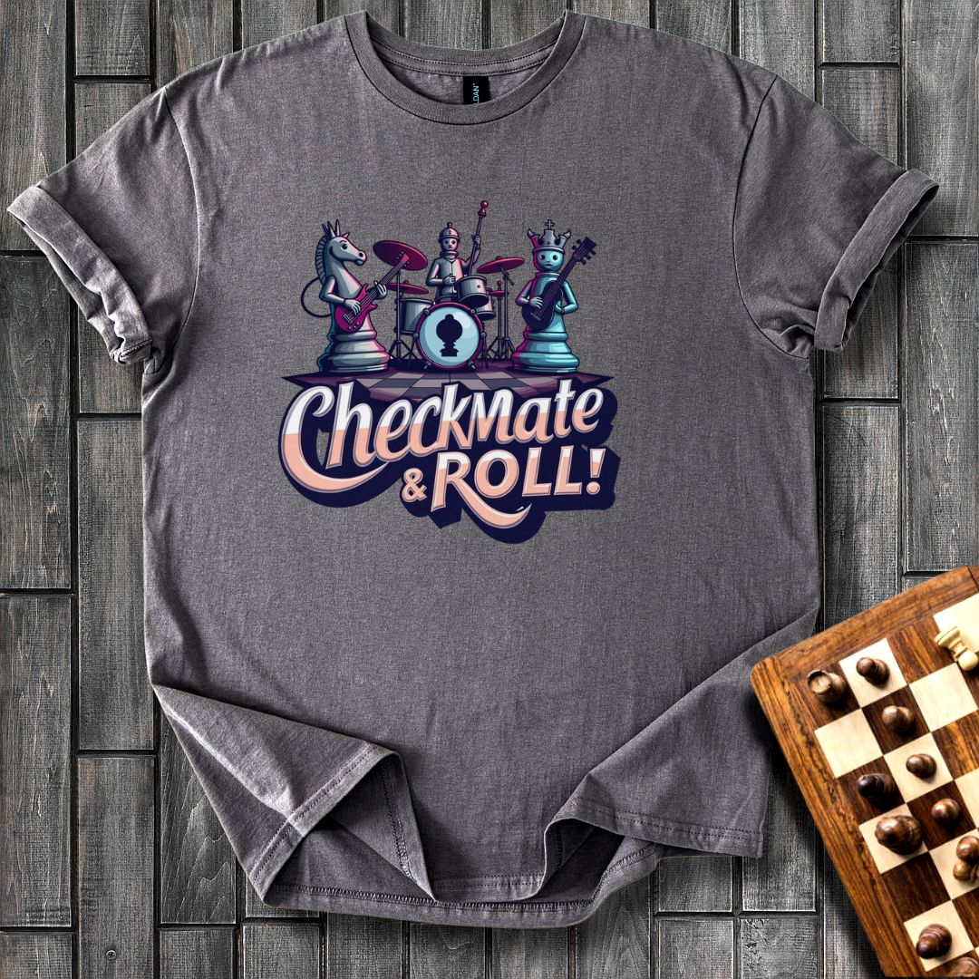 Checkmate&Roll Chess T-Shirt