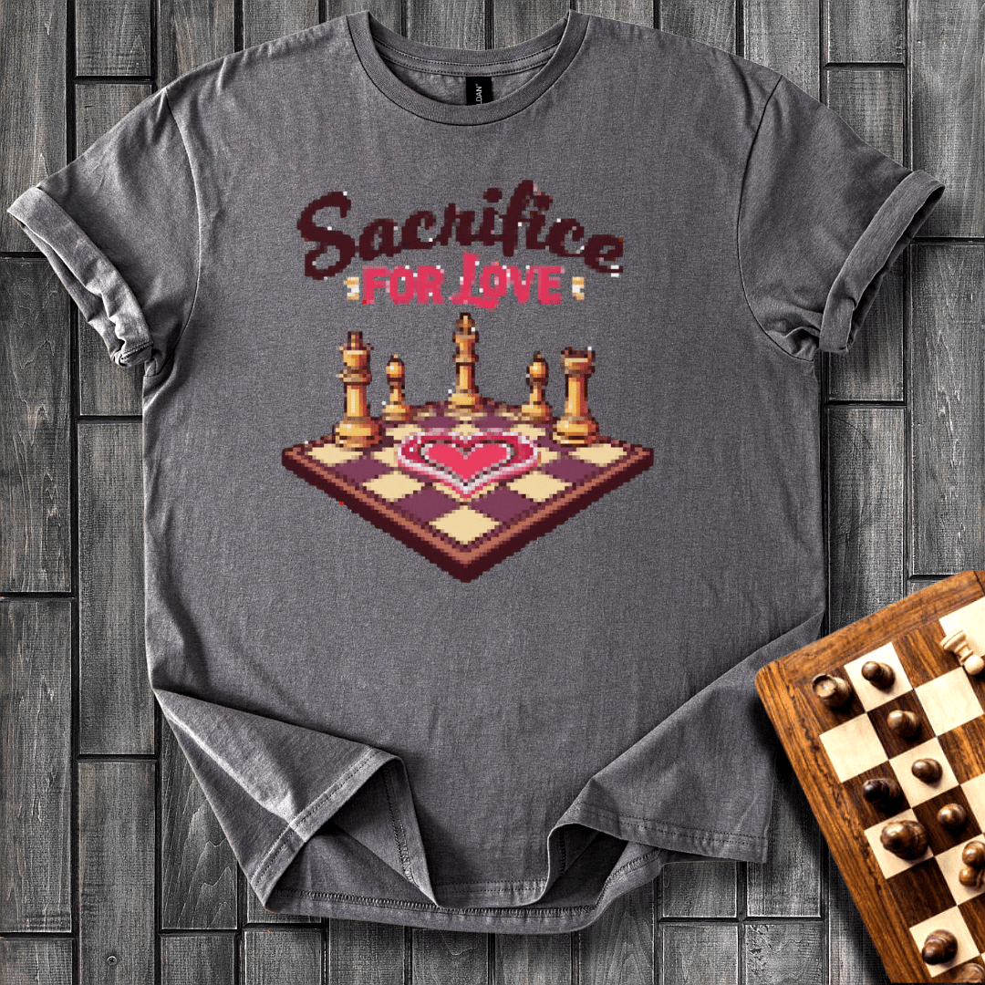 Sacrifice For Love Chess T-Shirt