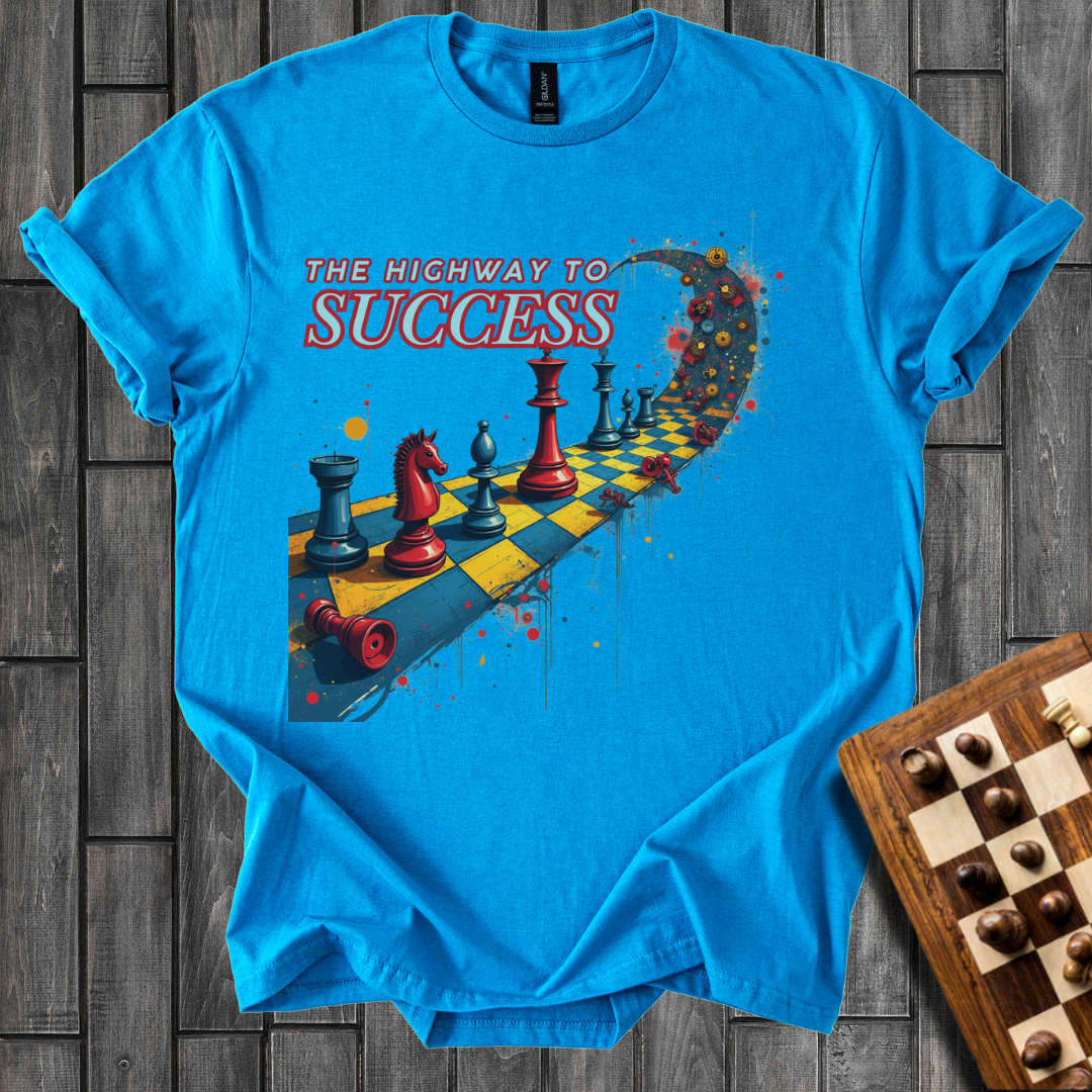 The Highway to Success Chess T-Shirt