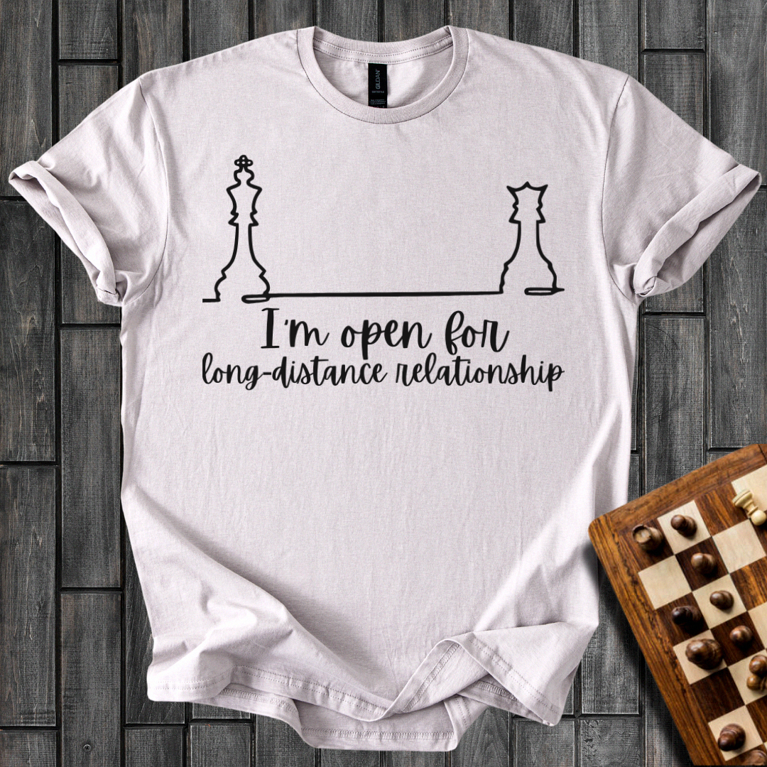 Open For Long-distance Chess T-Shirt