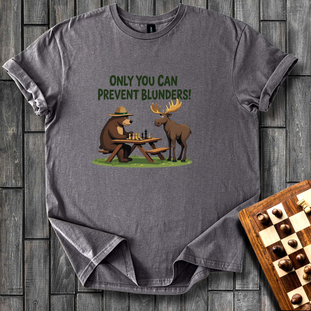 Forest Clash Chess T-Shirt