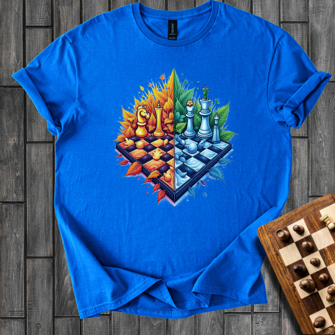 Divided Board Chess T-Shirt