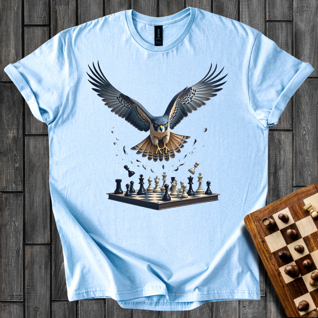 Falcon’s Flight Path Chess T-Shirt