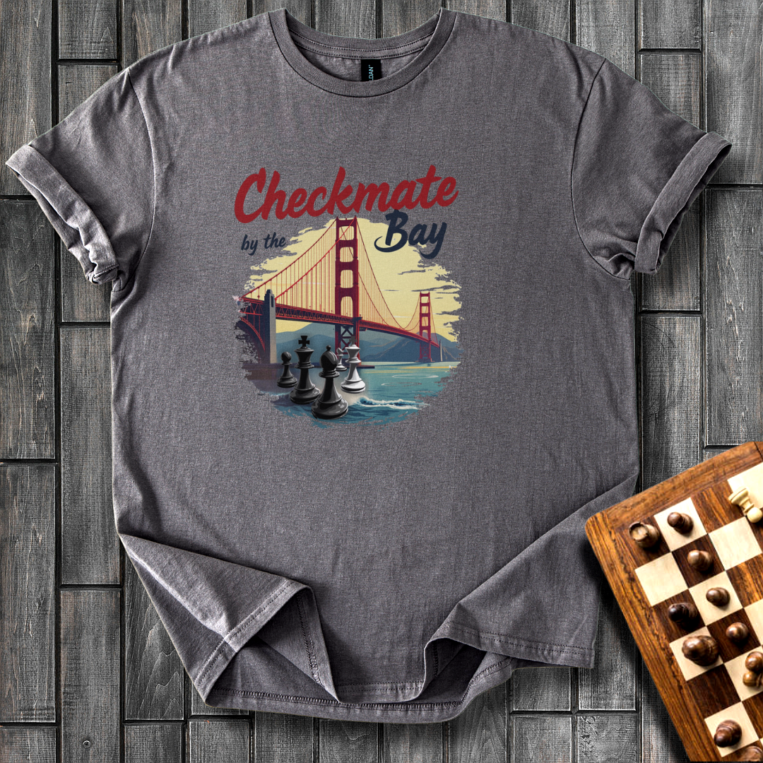 Checkmate By The Bay Chess T-Shirt