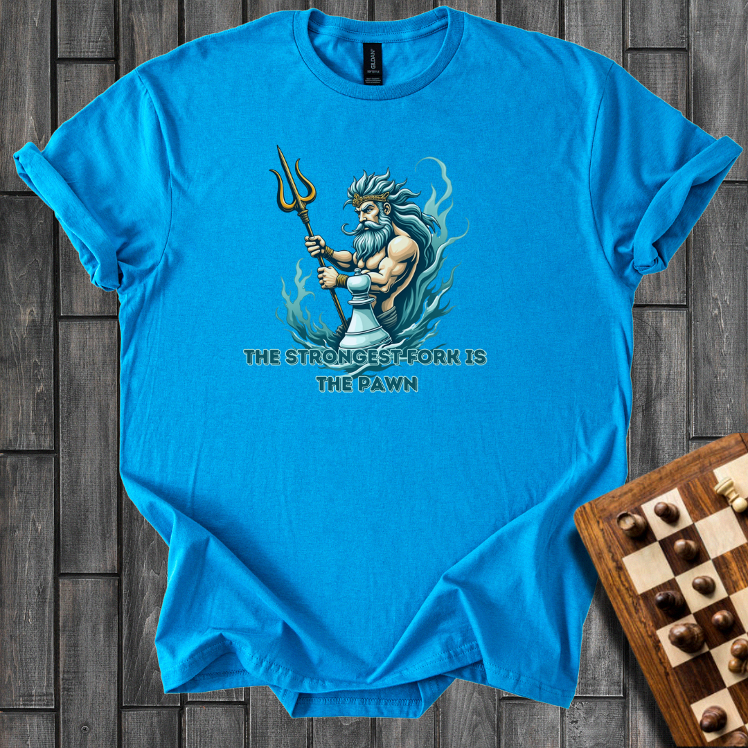 Poseidons Fork Chess T-Shirt