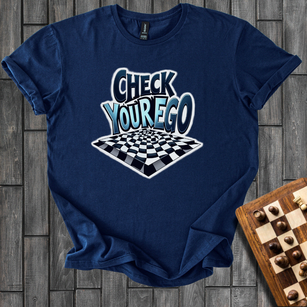 Check Your Ego Chess T-Shirt
