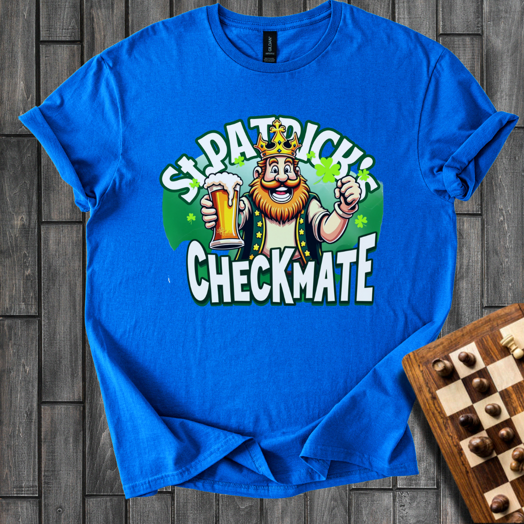 St. Patrick's Checkmate Chess T-Shirt