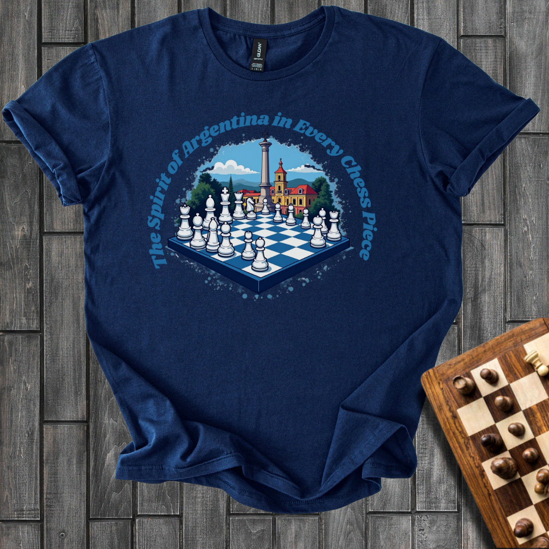 The Spirit of Argentina Chess T-Shirt