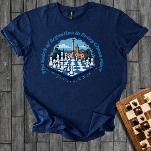 The Spirit of Argentina Chess T-Shirt