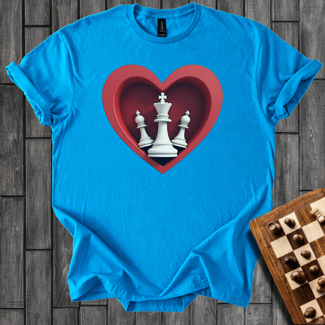 Royal Heart Chess T-Shirt