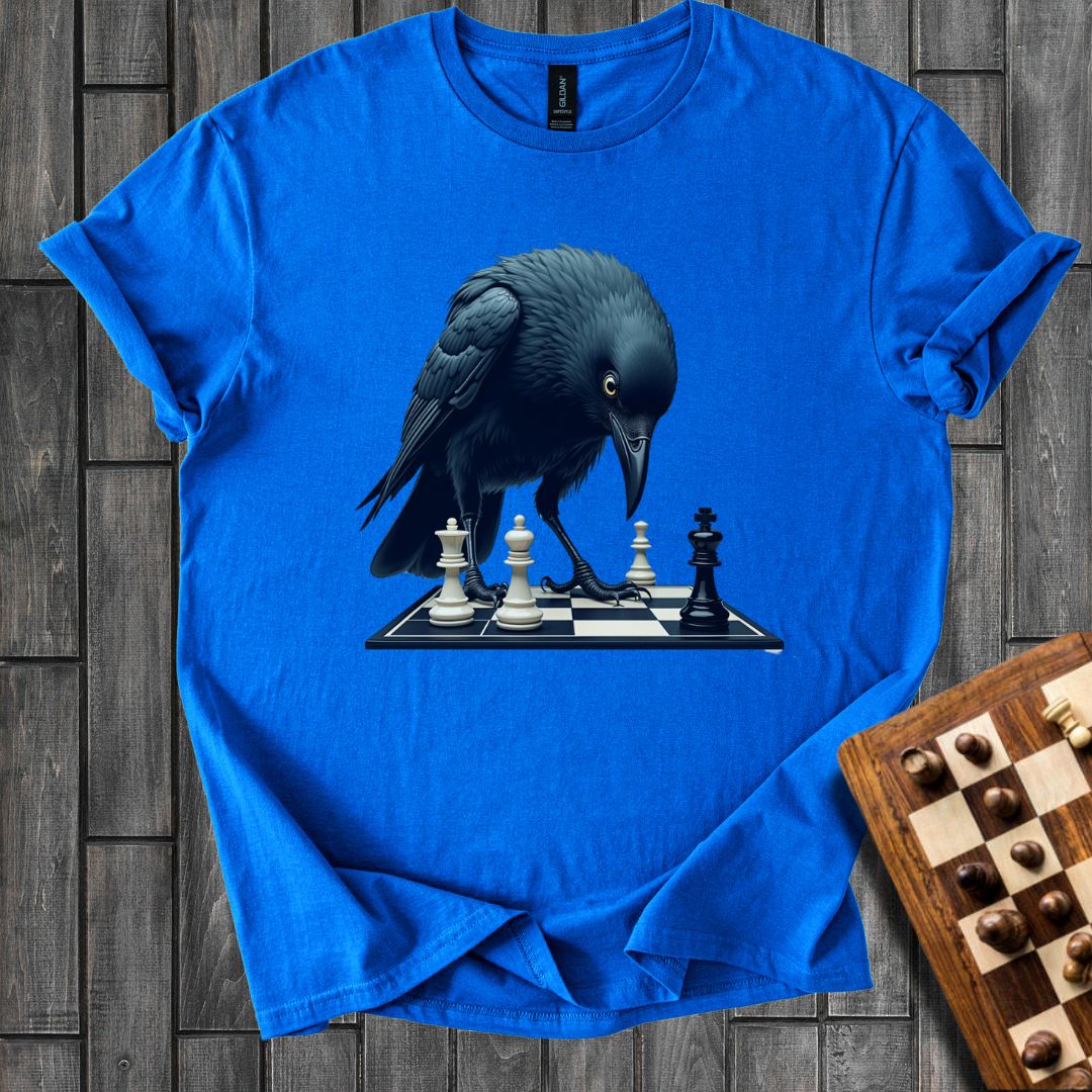 The Crow Knows Chess T-Shirt