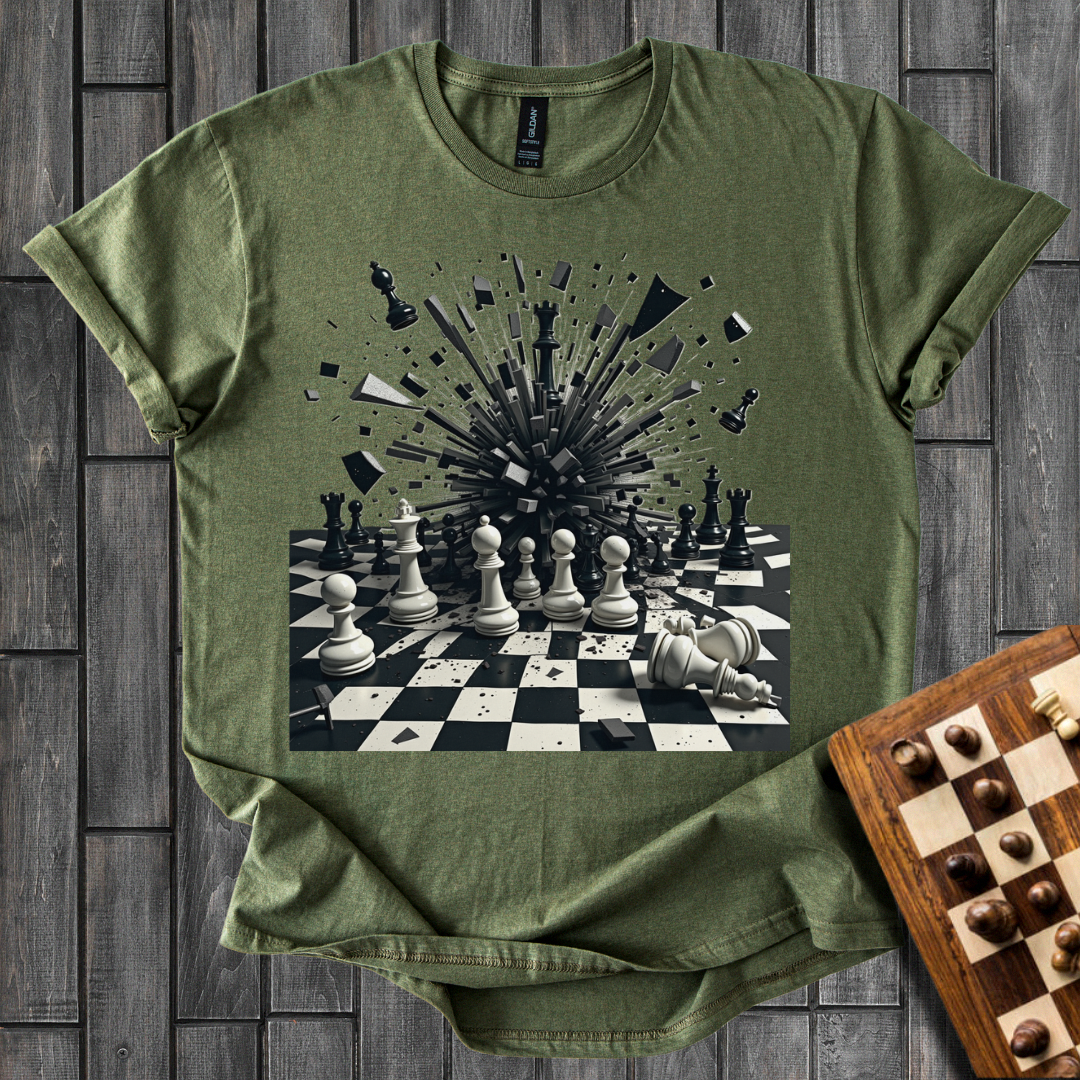Chaos Unleashed Chess T-Shirt
