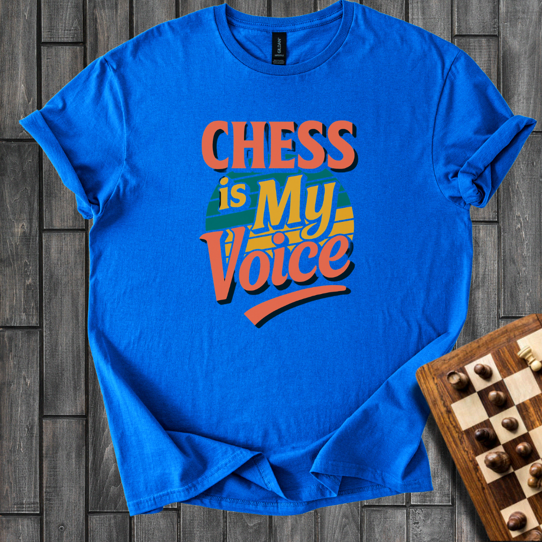 Chess Is My Voice T-Shirt