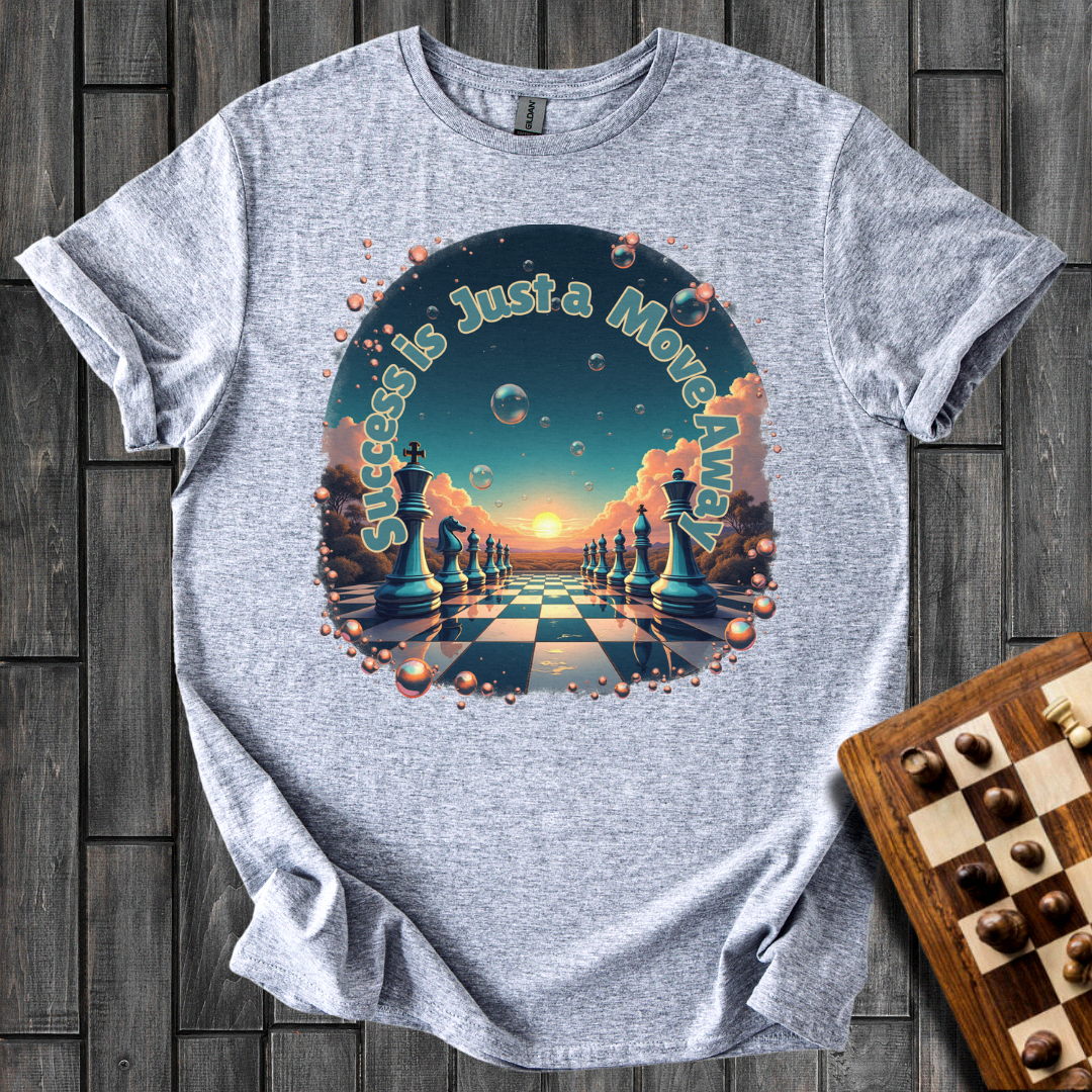 Orbiting Opponents Chess T-Shirt