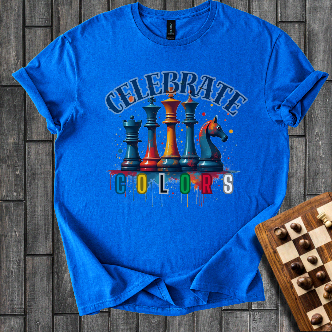 Futuristic Royalty Chess T-Shirt