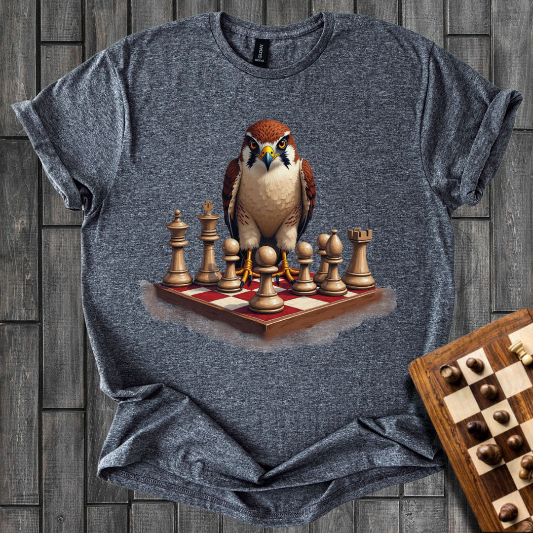 Falcon’s Check Chess T-Shirt