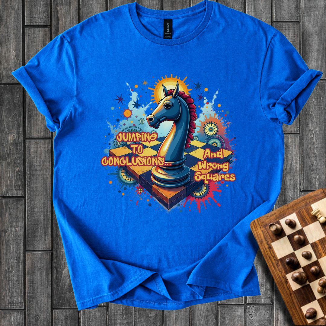 Jumping Around Chess T-Shirt