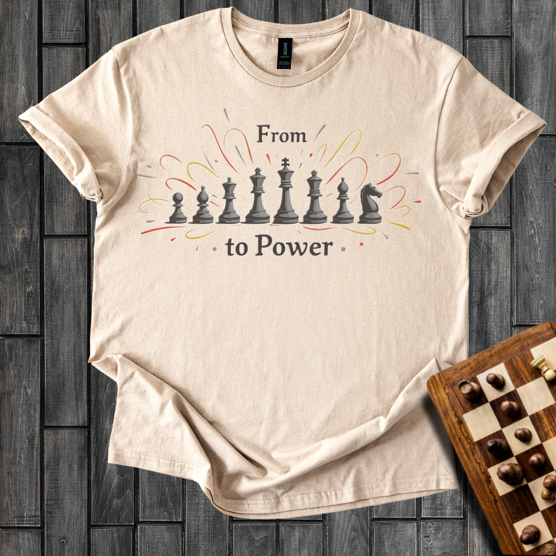 Power in Motion Chess T-Shirt