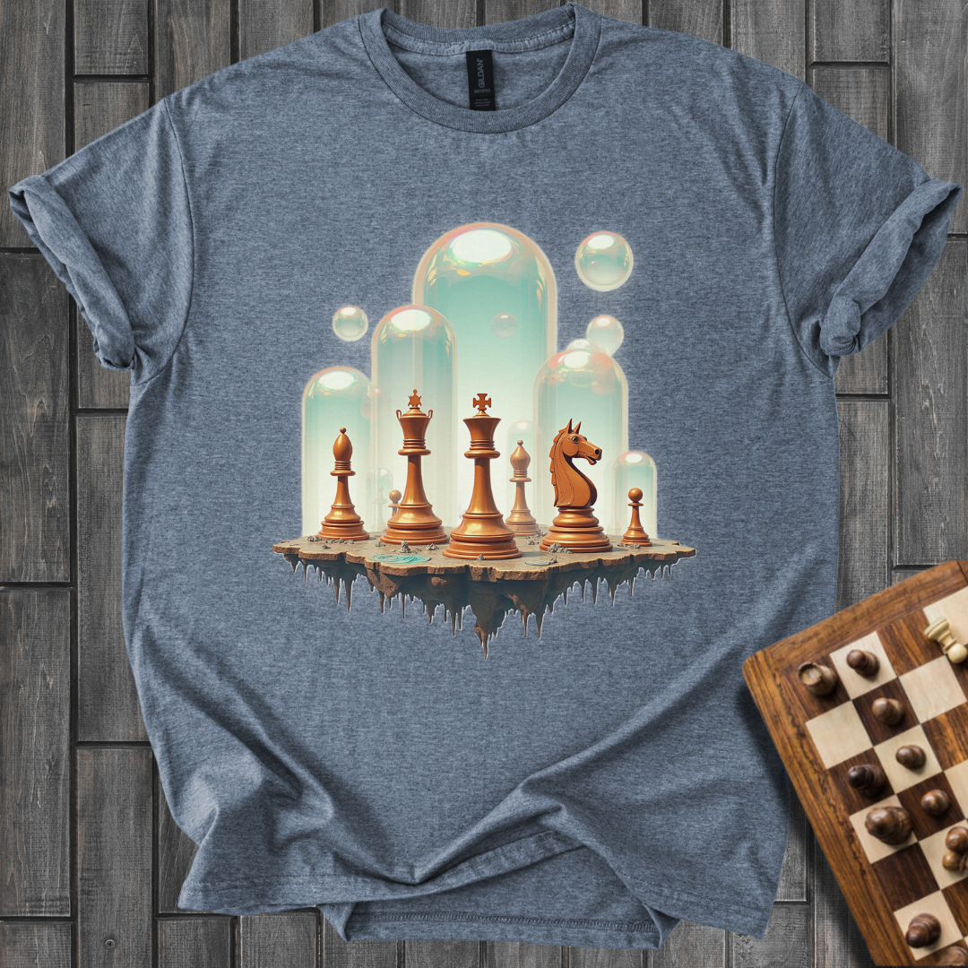 Retro Futurism Chess T-Shirt