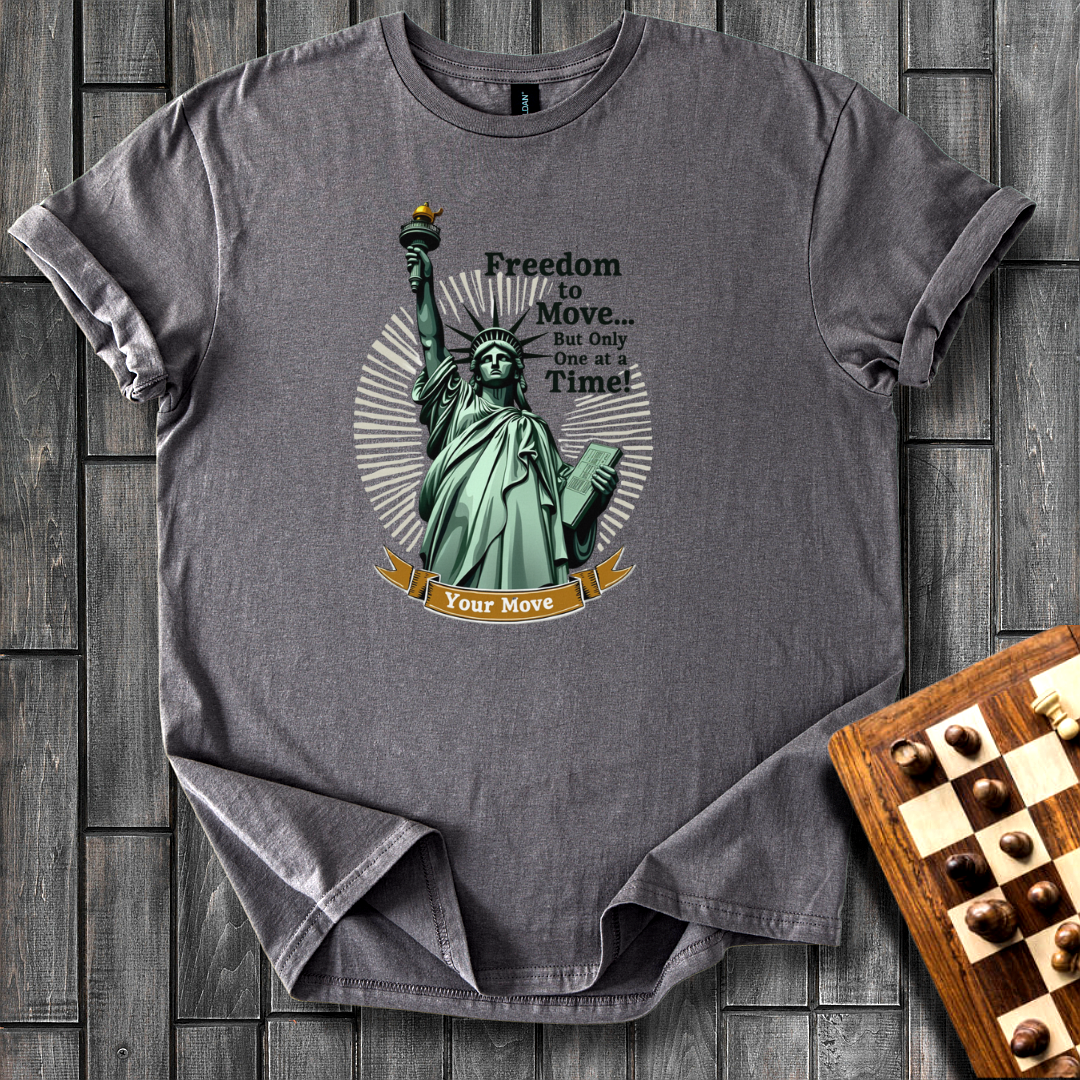 Freedom to Move Chess T-Shirt