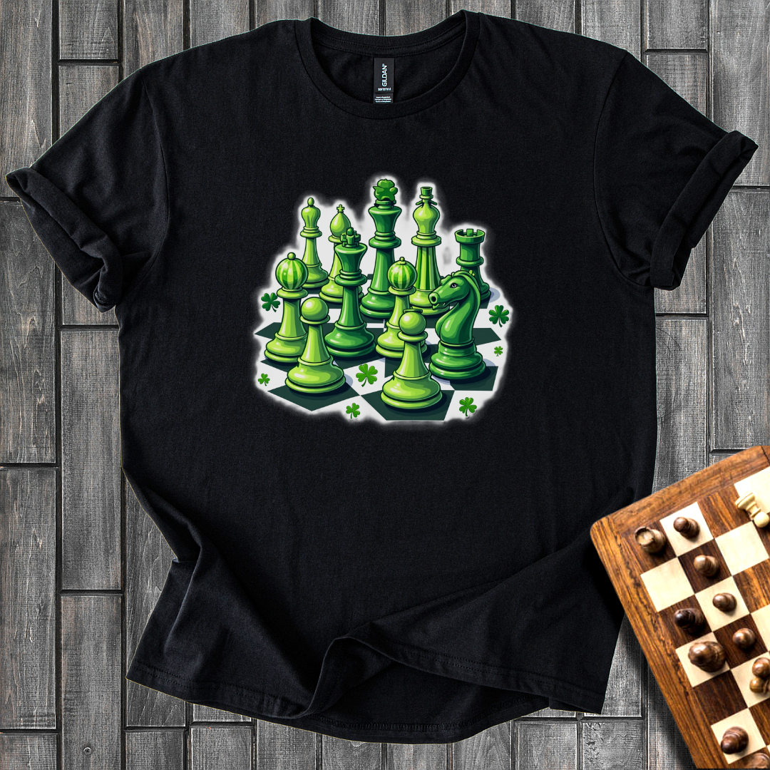 Masters of the Emerald Board Chess T-Shirt