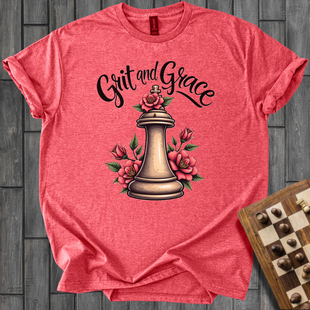 Blossoming Of The Queen Chess T-Shirt