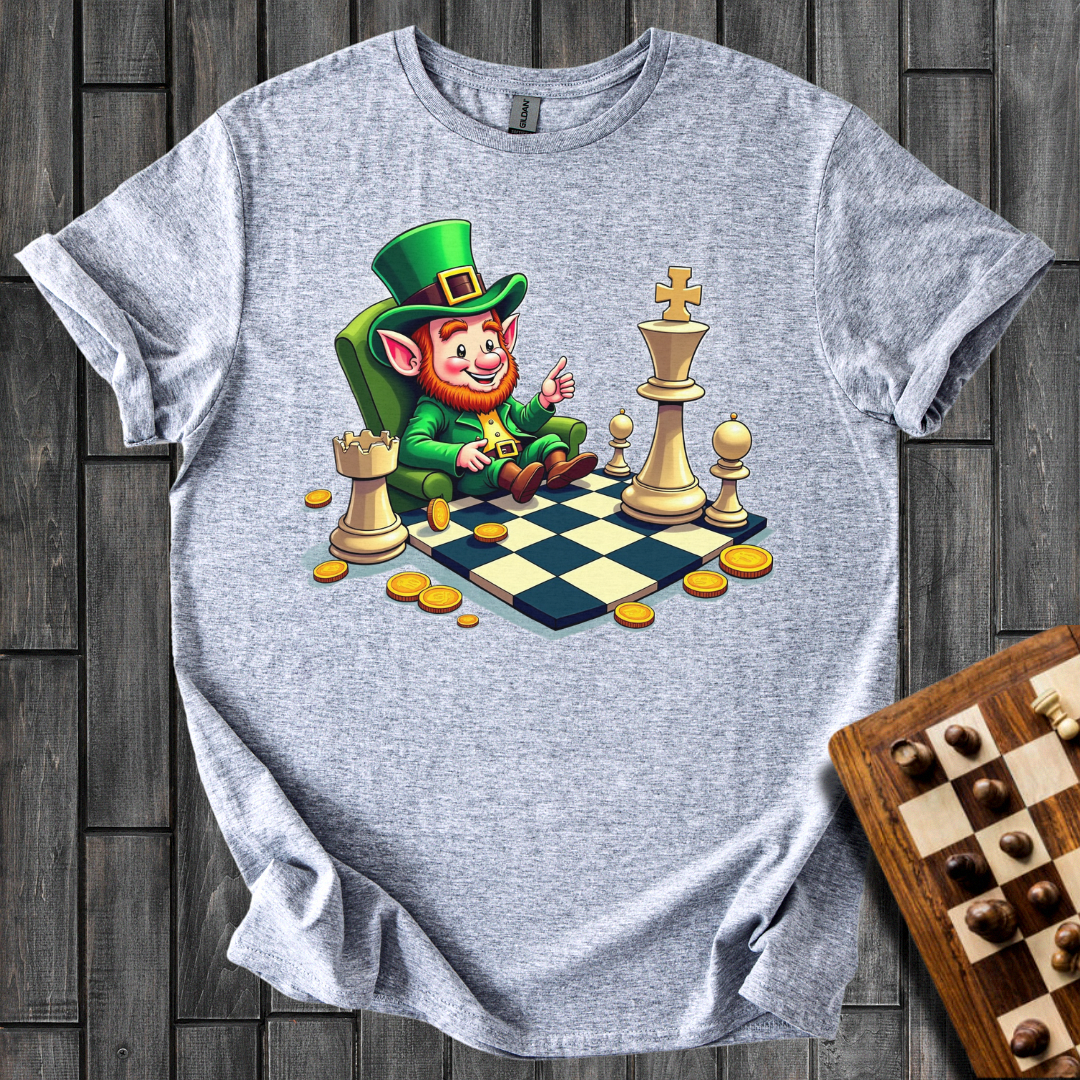 Lucky Gambit Chess T-Shirt