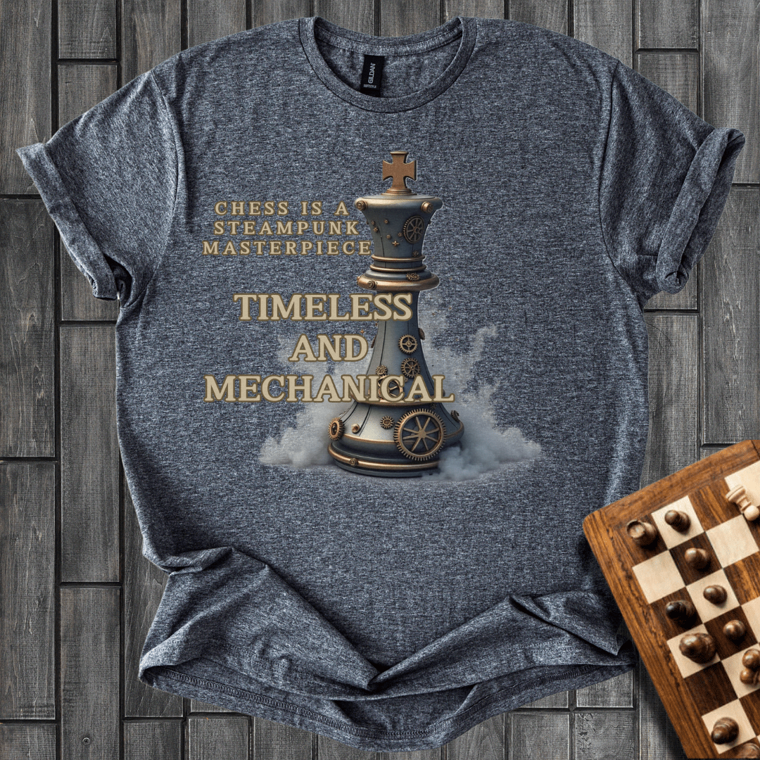 The Gilded Guardian Chess T-Shirt