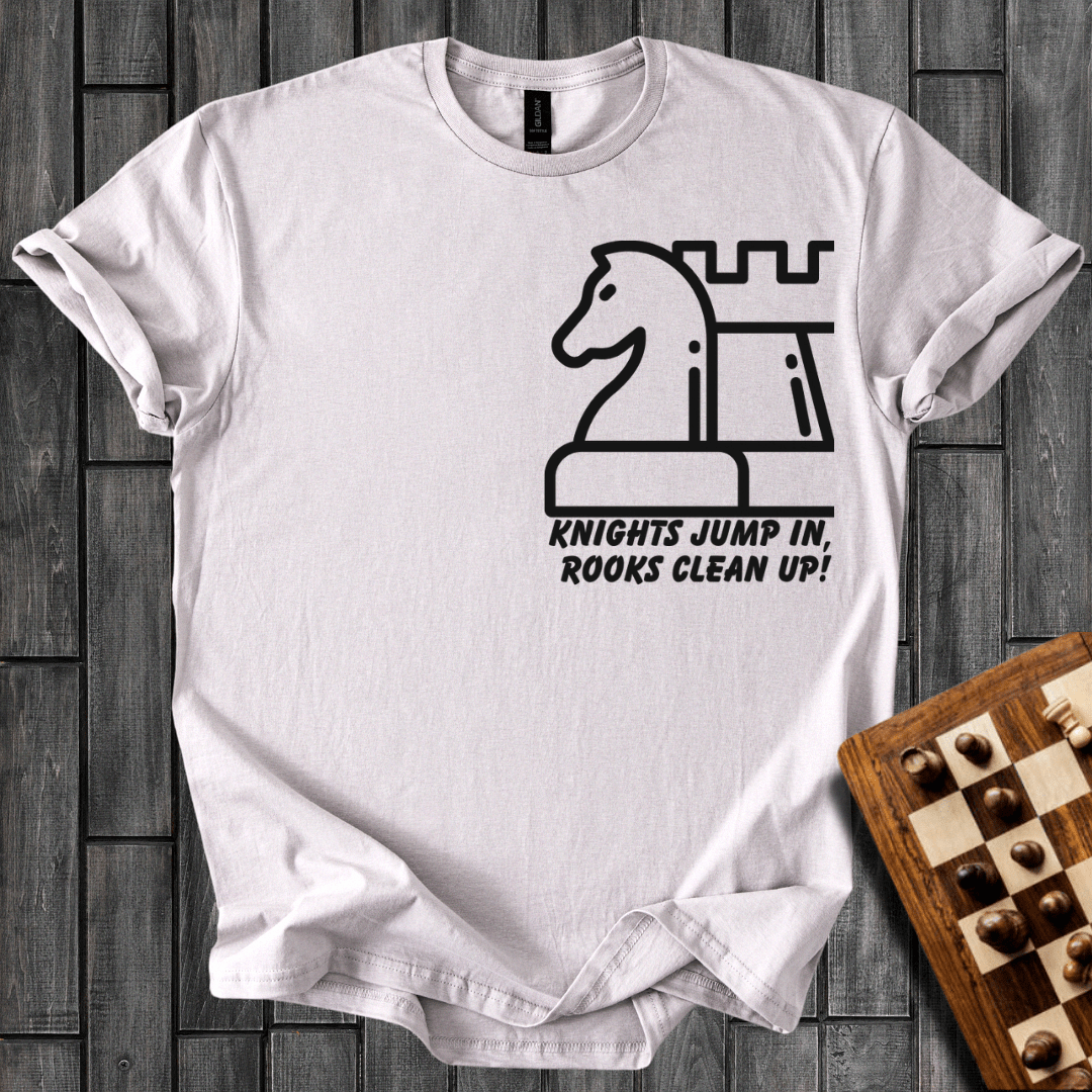 Knight & Rook Chess T-Shirt