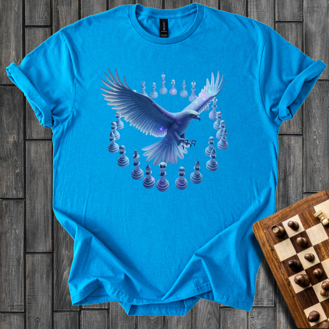 Blue Circle Chess T-Shirt