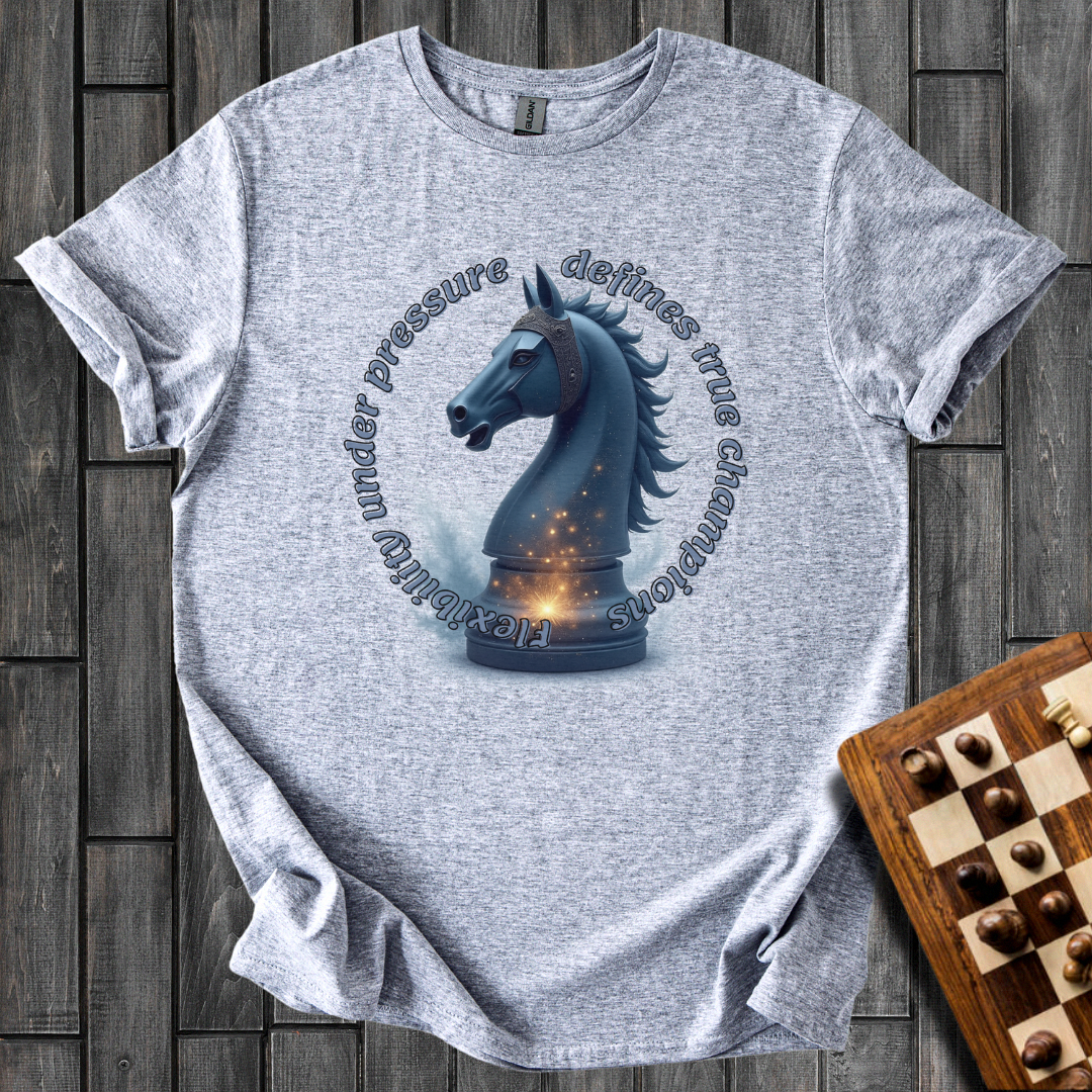 Cosmic Knight Chess T-Shirt