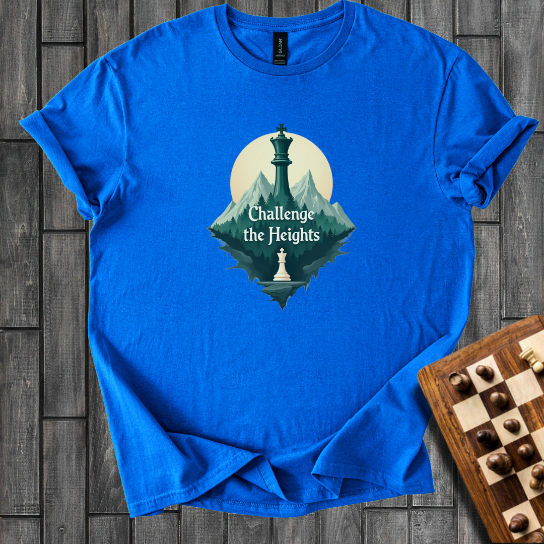 Challenge The Heights Chess T-Shirt